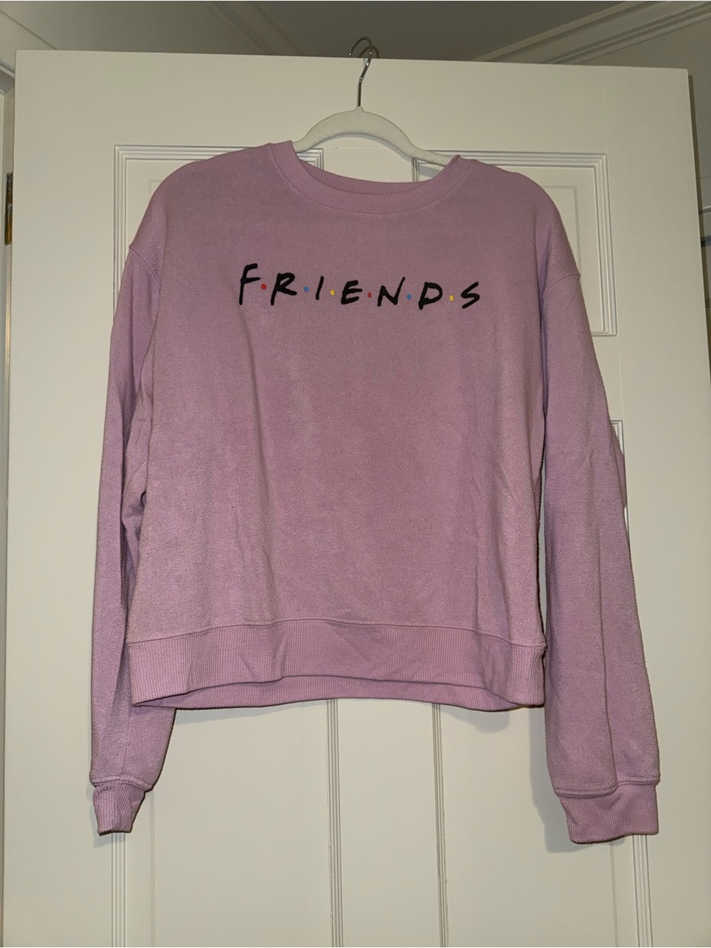 Target Lavender "FRIENDS" Crewneck Sweatshirt